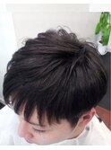 ボリュームがしっかり出るメンズ縮毛矯正!