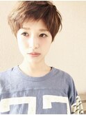 スタイリング簡単ショート