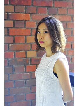 ソレイジュ(soleige) 伸ばしかけボブのゆるフワスタイル