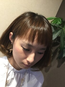 ジプソ(Gypso Hair salon) ガーリーバルーンボブ