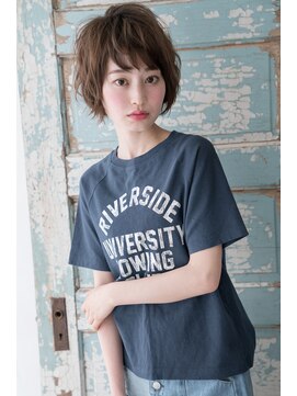アフロディーテ ヘアーアンドトリートメント 京橋店(afrodite hair&treatment) 【afrodite 京橋】ラフショートボブ２