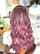 ヤソ(yaso)&nbsp;ピンクパープル ハイライト