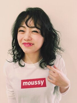 ヘアラウンジ アングゥ(hair lounge ungu) くせ毛風パーマ