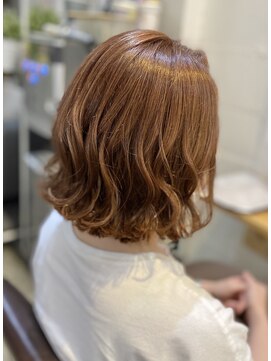 アルート 町田店(aroot) イルミナで作ったほんのりピンクベージュ