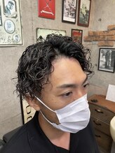 アールズ ヘア(R's hair) ロングスパイラルパーマ