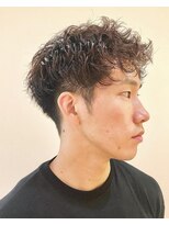 ヘアーデザイン イーエックスターバン(Hair Design ex Turban) 波巻　×　ツイストスパイラル　Mixパーマ