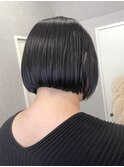 地毛風カラー ボブ 木場美容室