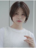 前髪長め大人ショートボブ20代30代40代【AIN.表参道】川原大地