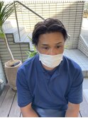 【hair salon W】色気センター分けスタイル