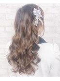 ヘアセット/ヘアメイク/ハーフツイン/ライブ/イベント/ゆるふわ