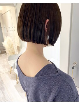 ラベスト キョウト(LOVEST) 河原町で透明感ボブ