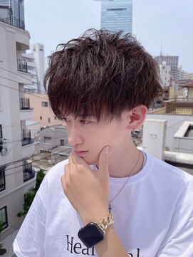 ロンド ロビン 栄(Lond robin) 【Lond robin】高瀬慎也韓国マッシュツーブロ刈り上げ