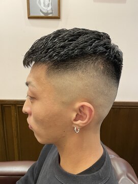 ヒロギンザ 神田店(HIRO GINZA) 濡れクロスキンフェード