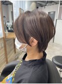 【Lee大阪店】小顔◎ひし形ショート/新出奈津樹