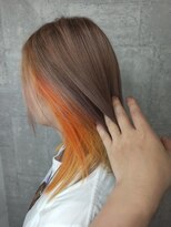 エルパライソ(Hair make Elparaiso)&nbsp;オレンジインナーカラー