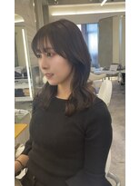 アナ ラーナ(Anna Lanna)&nbsp;大人可愛いくびれヘアー　グレージュカラー【野呂朱里】