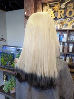 アトリエ バロッコ(atelier Barocco)&nbsp;抜きっぱなしにエンドカラーブラックを添えて