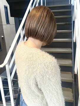 シオ ヘアー デザイン(Sio. hair design) まとまるBOB/西新ボブ