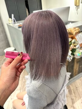 ルーブ トウキョウ(Loob. TOKYO) ニュアンスカラー　ブリーチカラー/ラベンダーカラー