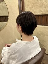 穀雨(Kokuu)&nbsp;ショート×インナーピンク