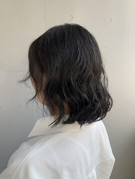 クロード モネ 吉祥寺店(Claude MONET) 【木賀　絵莉子】コテ巻き風パーマ/ミディアム