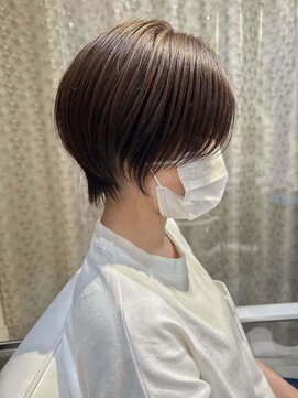 バサ 花小金井店(BASSA) ショートカット×ひし形ショートボブ×前髪あり20代30代40代　a