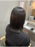 切りっぱなしカット