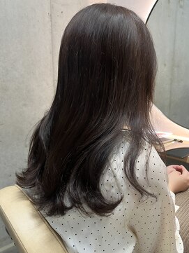 ユアーズヘア 神楽坂店(youres hair) グレージュ/髪質改善/オージュア/ミディアム