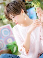 カバーヘア ブリス 戸田公園西口店(COVER HAIR bliss) 丸みショート外国人風マッシュパーマh3戸田公園20代30代40代