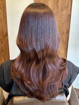 シェール(cher) 韓国レイヤー/マロンブラウン【cher西宮北口:MAYA】