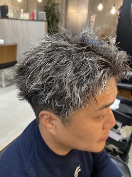 ノン 恵比寿(NoN) ツイストパーマ×ハイライト