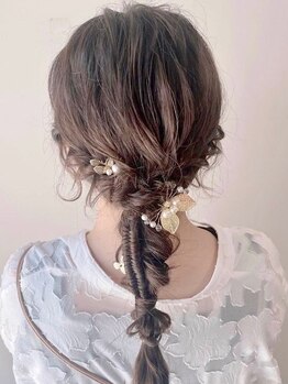 ジェイエルビー(JLB)の写真/圧倒的なヘアセット来客数!!圧倒的技術力でお客様より大好評◎特別な日は特別な貴方で過ごして*