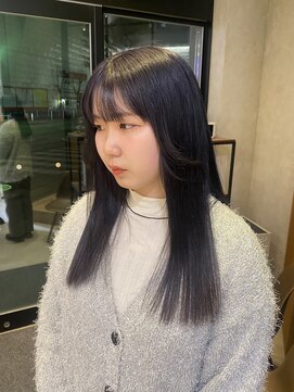 チャンネル(channel) 透明感カラーラベンダーブルー