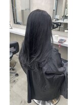 ユナイテッド 横浜(UNITED) 【植村優梨指名】レイヤーカット×ブルーブラック