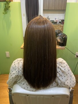 エシカル(ethical) 【髪質改善】弱酸性縮毛矯正/酸性ストレート