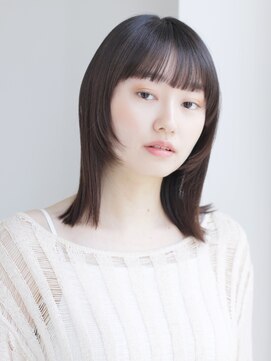 コレクティブワーク 表参道 渋谷(COLLECTIVE WORK) 外はねボブ　顔まわりレイヤー　髪質改善カラー