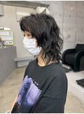 ウルフパーマ/ウェーブミディアム[中崎町/梅田駅］