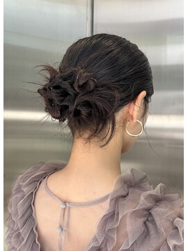 エアー 銀座タワー(AIR) 結婚式お呼ばれヘア/カチモリヘア