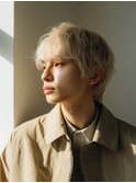 フェザーショート/刈り上げショート/ニュアンスデザイン/メンズ