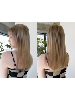 ずっと触れていたくなるような“手触り”、ずっと見ていたくなるような潤う艶髪へ…