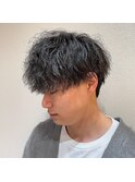 【Qlotho KYOKA】メンズ ツイストスパイラルパーマ