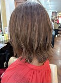大人可愛いレイヤーボブby ERINA
