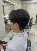 センターパート/ニュアンスパーマ
