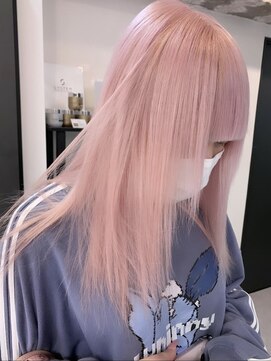 melt.tokyo【メルトトウキョウ】【4月中旬NEW OPEN(予定)】 インナーカラー/トリートメント/デザインカラー/ペールピンク