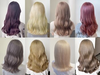 サラジュ 仁川店(SARAJU)の写真/カラー特化サロン大注目!ブリーチなしWカラー♪6050円から!ブリーチ込みWカラーも大人気♪6600円から!