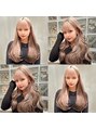 プアメリア 名古屋(Puamelia) ブリーチなしダブルカラーでダメージを抑えたトーンアップに!
