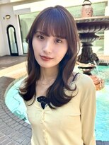 ラグーン 原宿 表参道(LAGOON) 美髪ストレート20代30代40代髪質改善前髪カット顔まわりカット