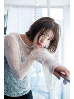 サロンドミルク 新百合ヶ丘店(salon de MiLK)&nbsp;抜け感のあるボブでオシャレ度アップ＜新百合ヶ丘＞