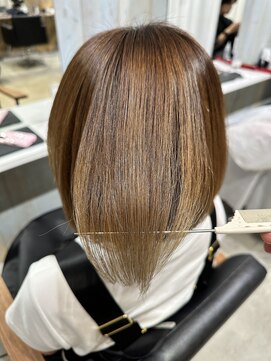 フリーラ 横浜(freera) 髪質改善サラサラプレミアムストレート大人ガーリー韓国ボブ横浜