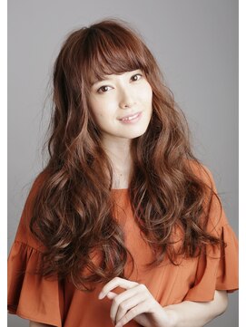 アドラーブル はなみずき店(adorable) 【adorable】スイリング簡単小顔重めバング×無造作カール